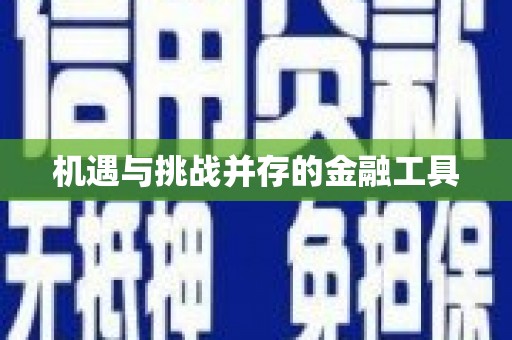 达仁机遇与挑战并存的金融工具