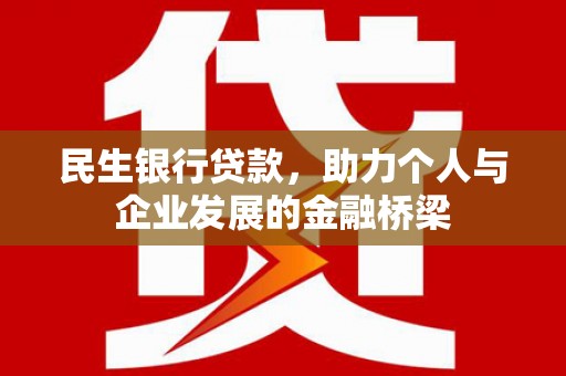 达仁民生银行贷款，助力个人与企业发展的金融桥梁