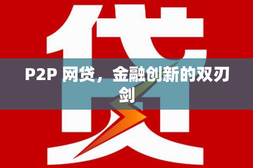 达仁P2P 网贷，金融创新的双刃剑