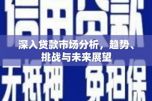 达仁深入贷款市场分析，趋势、挑战与未来展望
