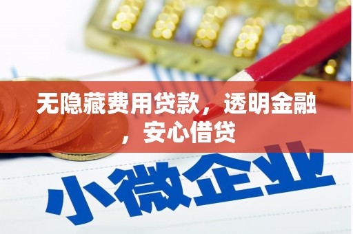 达仁无隐藏费用贷款，透明金融，安心借贷