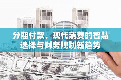 达仁分期付款，现代消费的智慧选择与财务规划新趋势