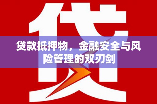达仁贷款抵押物，金融安全与风险管理的双刃剑