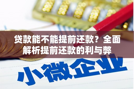 达仁贷款能不能提前还款？全面解析提前还款的利与弊